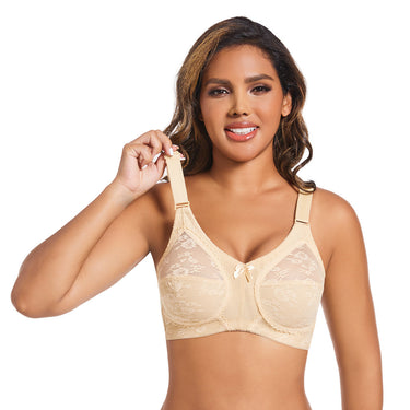 No sponge lace no steel ring transparent bra